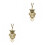 2Pz Collana Gufo Oro Gioiello Design Vintage 7