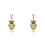 2Pz Collana Gufo Oro Gioiello Design Vintage 9