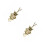 2Pz Collana Gufo Oro Gioiello Design Vintage 8