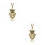 2Pz Collana Gufo Oro Gioiello Design Vintage 3