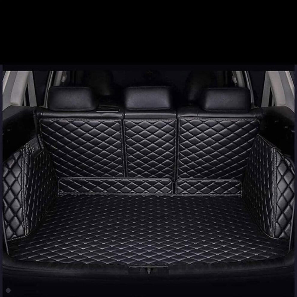 Car Boot Liners For Mini Countryman F60 2017, Waterproof Durable Leather Mats(Black) Black