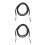 2Pz Sportivo Nero in E Tessuto Resistente 7