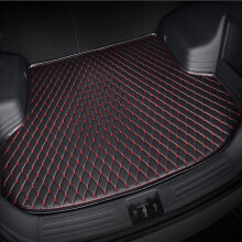 Car Leather Boot Mats for Jeep Avenger , All Weather Waterproof Trunk Mat