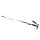 Ultra Light 5-Fold Trekking Pole with Curved Handle, Silver 6