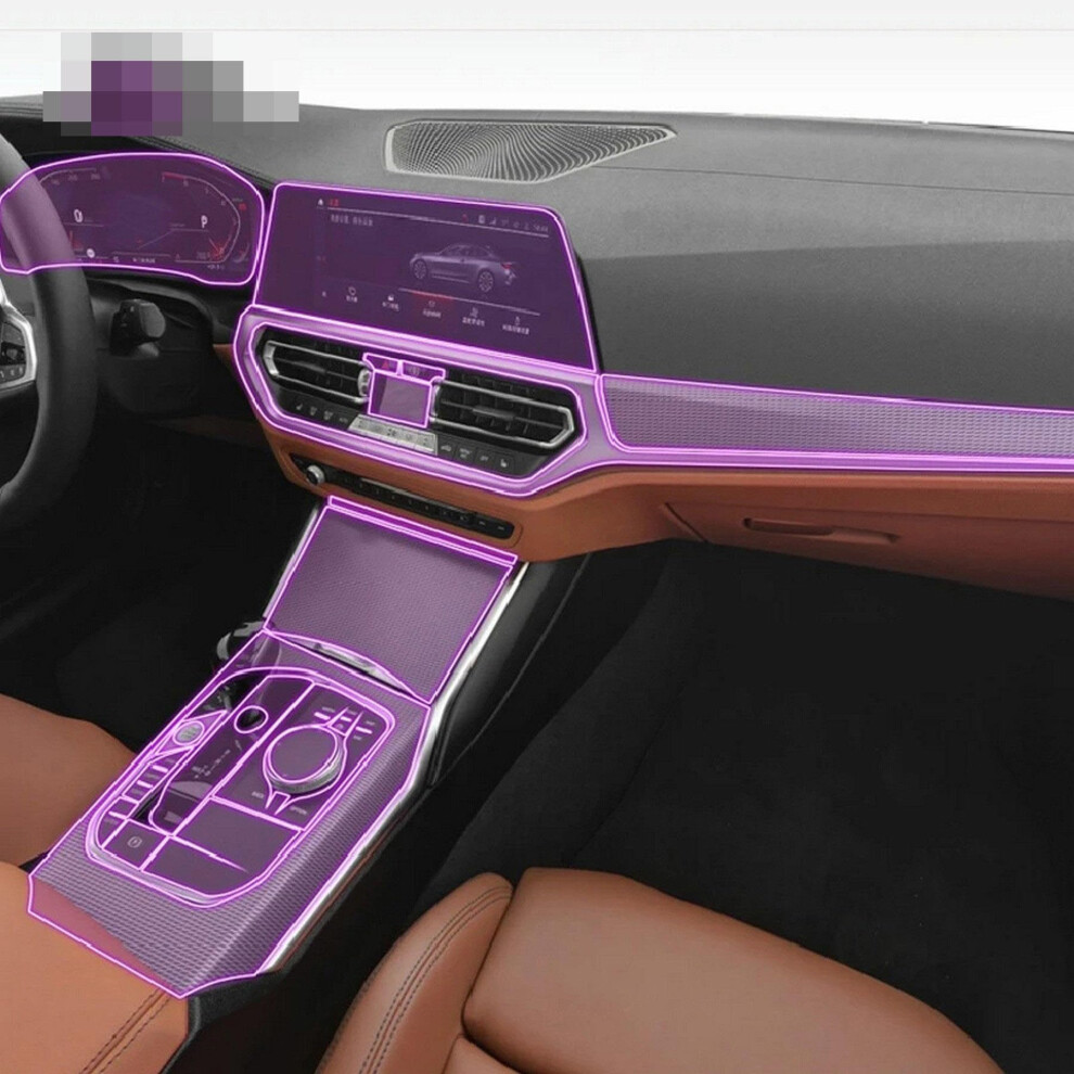 Interior Tpu Antiscratch Dashboard And Center Console Film For Bmw 2 Series F44 20222023 9426802695137