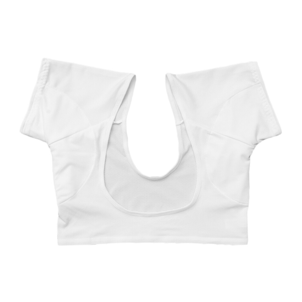 2Pz Canottiera Bianca Elastica Assorbi UmiditÃ E Lavabile-image