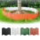 20Pcs Garden Edging Borders Grass Lawn Fence Interlocking-Green 3