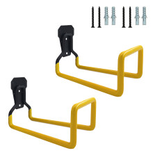 2PCS Hose Reel Hangable Hose Hook For Easy Hose Wall-Yellow