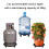 Durable Rolling Stand For Bottled Water Transport-Grey white 4