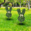 Artificial Rabbit Topiary Plant Stake for Spring Outdoor 2