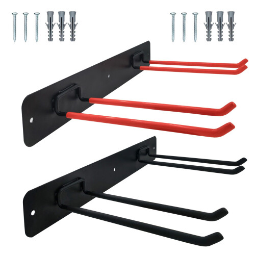 Space Saving Storage Hooks For Garden Garage And-orange color 1