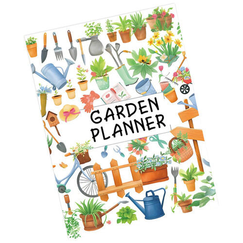 Garten-Notizbuch, umfassende Gartenbauplanung,