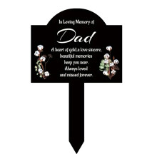 Acryl-Friedhof-Mama-Papa-Gedenkgrabmarkierung,-3