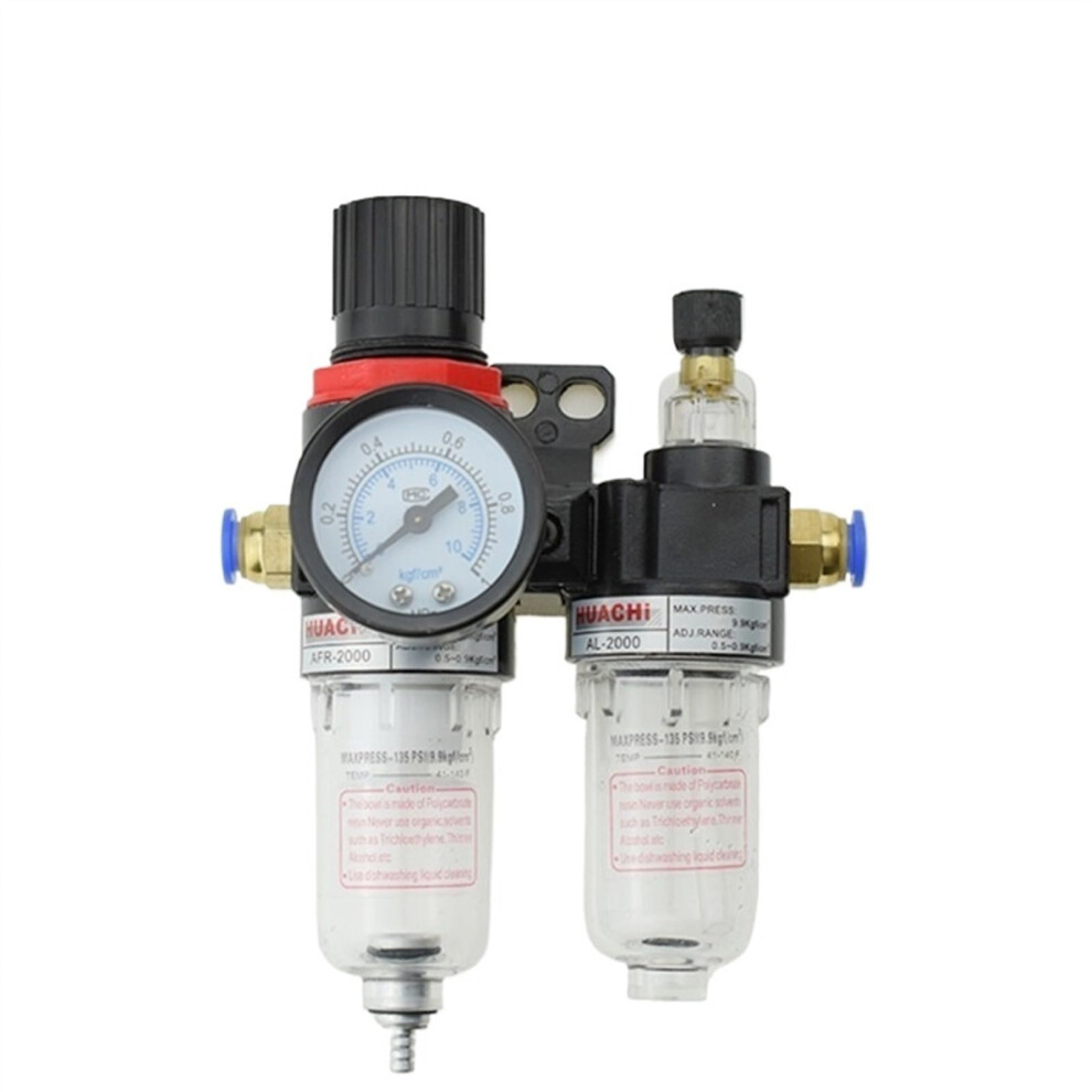 Afc2000 G1/4 Air Compressor Oil Water Separator Air Filter For Afr2000 Al2000 Pneumatic Regulator 4Mm Pc Fitting 9426802695502