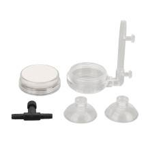 Aquarium luchtsteen met stille diffuser die kleine, dichte bubbels produceert voor zuurstofvoorziening in aquariums en hydrocultuur, met instelbare