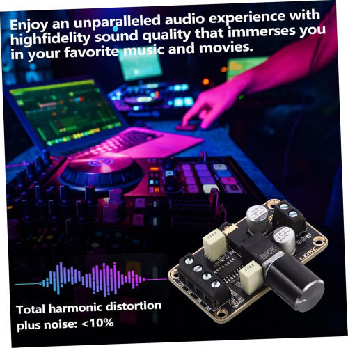 EnergyEfficient Stereo Amplifier Board 2Channel Class D Audio Amplifier Module For DIY Speaker Building 2
