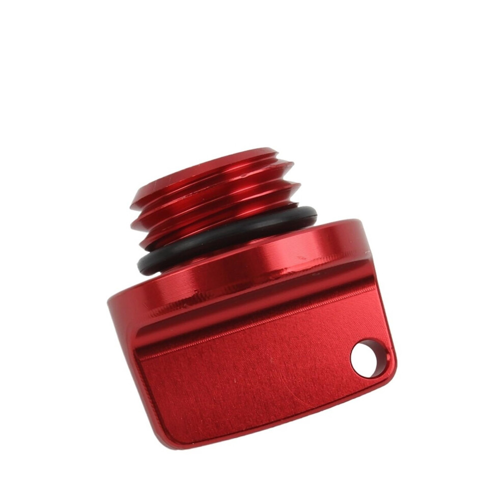 Motorcycle Engine Oil Filler Cap Cnc Aluminum M20*2.5 Leakproof For Yamaha Honda Suzuki Kawasaki Red 9382693027801