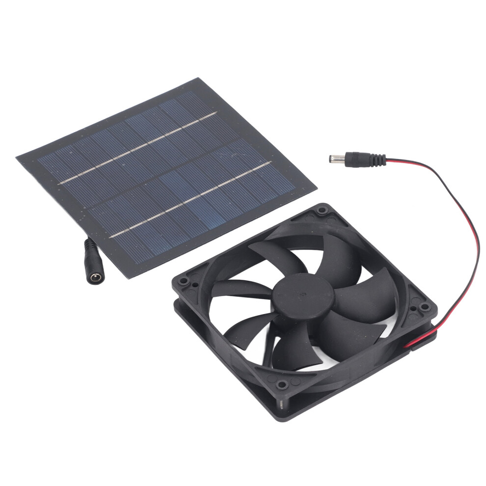 Solar Panel Fan Kit 20W For Chicken Coops Ip65 Waterproof Design 8771381468902