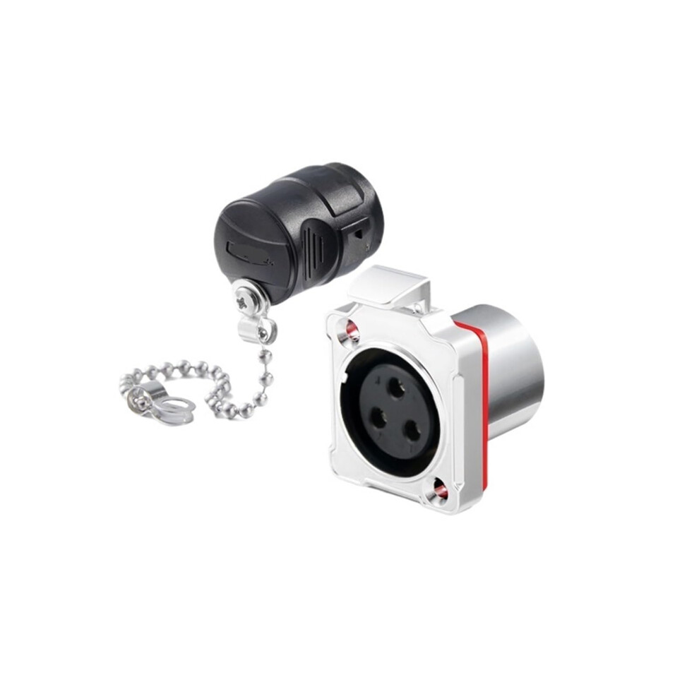 3Pin Aviation Plug Socket With Durable Metal Housing, Secure Snapon Industrial Connector 5V 9426802696417