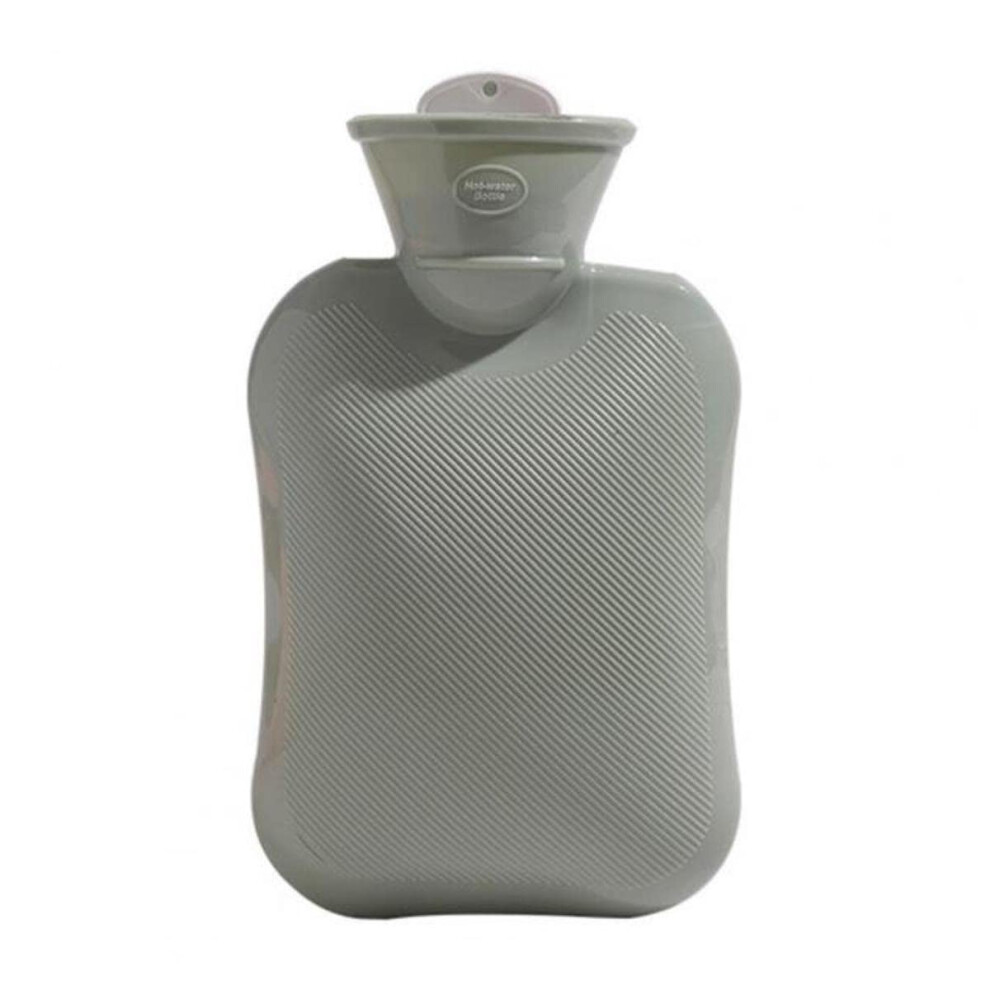 Green Insulated Hot Water Bottle Cover 500Ml Â Soft Cotton, Heat Retention, Explosionproof Protection,