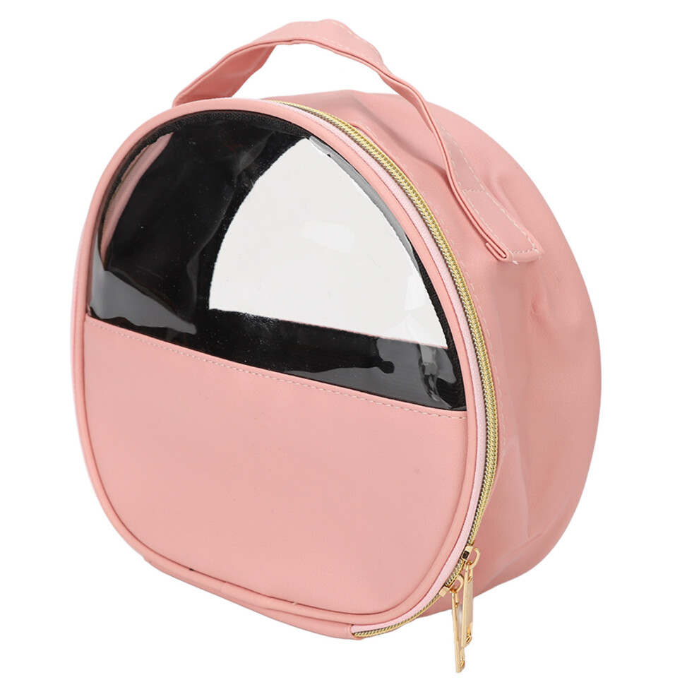 Travel Makeup Bag Large Capacity, Transparent Design Waterproof Cosmetic Organizer TSA Approved, Stay Organized Clear Makeup Pouch with Double Zipper