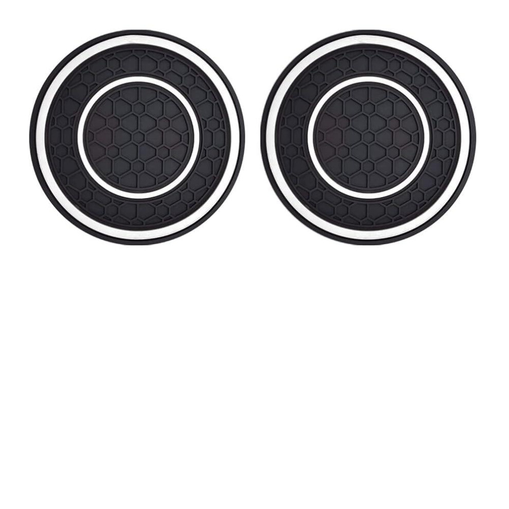 2Pcs Car Cup Holder Coasters For Kia Rio 20112017, Antislip Waterproof Inserts, Easy Clean 9382693028297