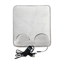 USB Electric Warmer With Auto Shut Off Foot Warmer For Bed Thermal Pad For Feet Abdomen Cramps Travel Cold Weather