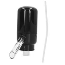 Aerador de vinho automático com um botão, controle ajustável, dispensador de vinho recarregável com luz LED, compatível com garrafas universais,