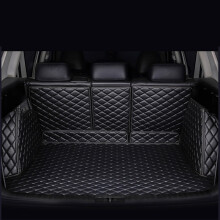 Car Full Coverage Boot Liner for Audi Q4 etron Anti Slip Waterproof Black