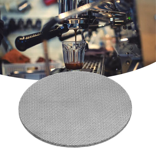 Stainless Steel 53.5mm Coffee Filter Mesh Puck Screen, 150μm
