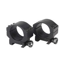 30MM Rifle Scope Mount Pair Low Profile 6 Bolts 21MM Picatinny Rail M16 Flashlight Ring Mount Compatible