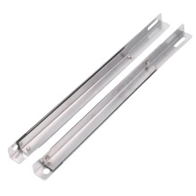 Faltbarer Edelstahl-AC-Halter, 1-1,5 PS, 210 kg Belastbarkeit