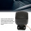 2 Stück Autotweeter 105dB 500W ABS Schwarz Universell passend 8