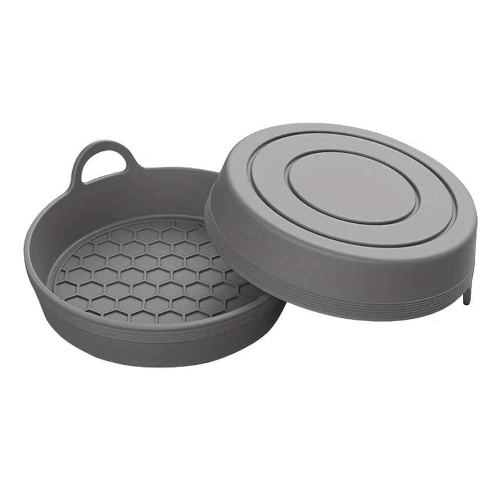 2Pcs Car Cup Holder Coaster Set For Bmw, Nonslip Honeycomb Groove, Washable Inserts Grey 9426802697735