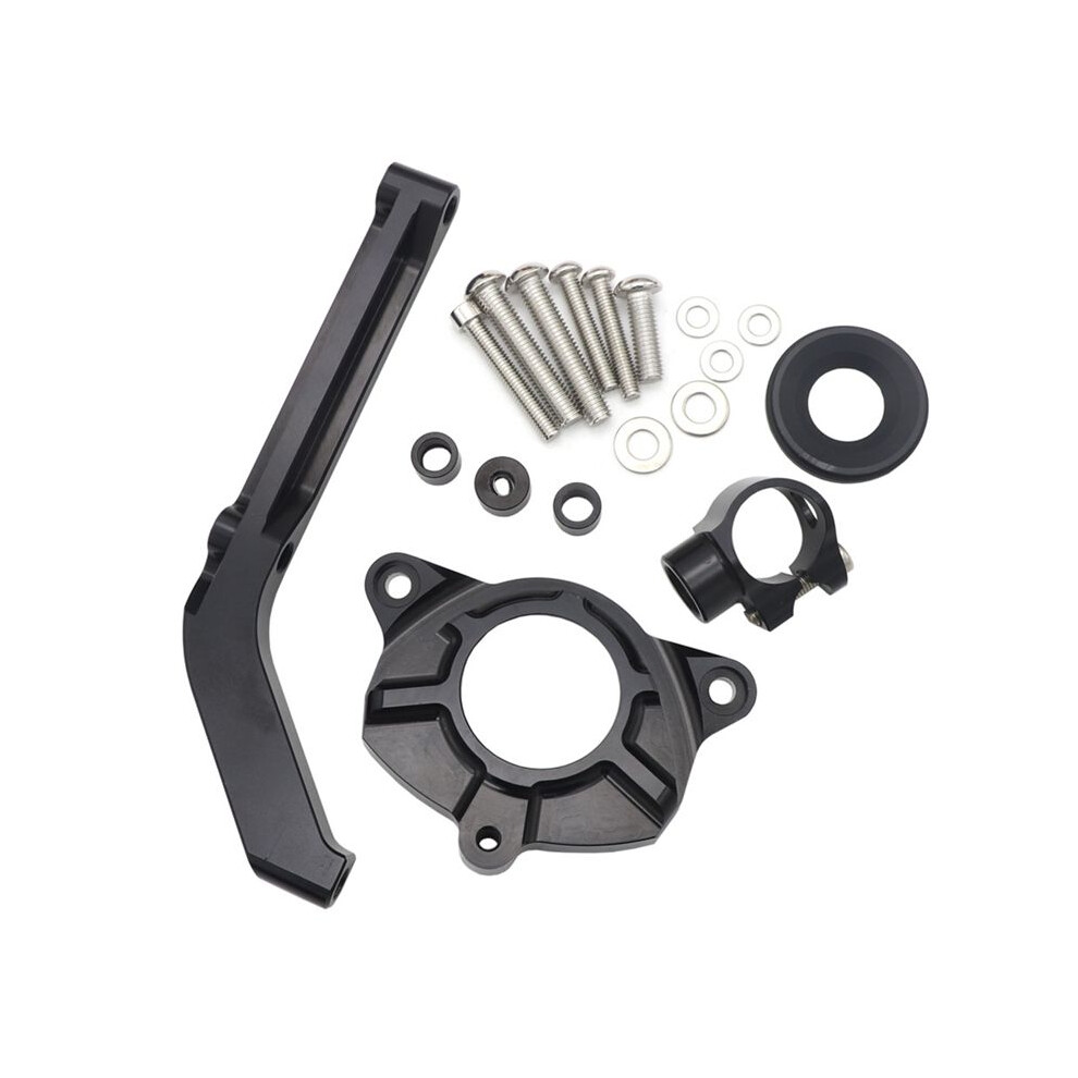 Motorcycle Adjustable Steering Damper Stabilizer Bracket Mounting Kit For Z1000 2014-2018 6032905398207