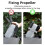 Propeller Holder for  Air 3S/3 Propeller Stabilizer Props Fixed Protector Blade Guard Drone Wing Fixed Accessory B 2