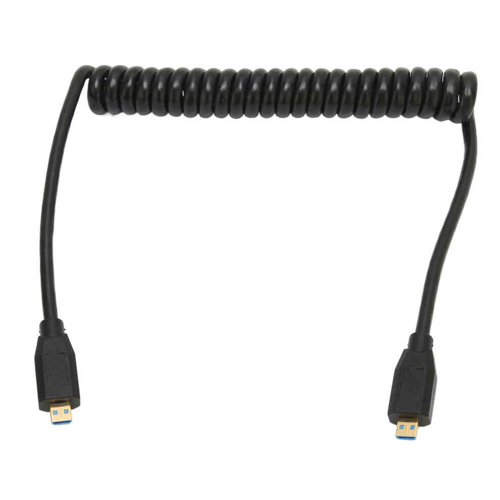 High Speed Coiled Cable, Supports 8K 60Hz Ultra Thin Hdmi, Plated Interface Ensuring Corrosion Resistant And Stable Signal Transmission For Gold 9773935214743