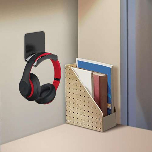 Headphone Stand Wall Mount Holder Gaming Headset Hanger Durable Design For PC Console Studio Office 2
