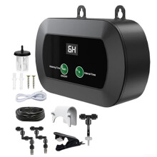 Automatic Terrarium Humidifier, Programmable Reptile Humidifier With Timer 360 Adjustable Nozzle For Greenhouse Botanical Garden