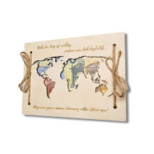 Original Money Gift Card Wooden Card With Envelope For Wedding Money Gift Honeymoon Gift Travel Theme Gift