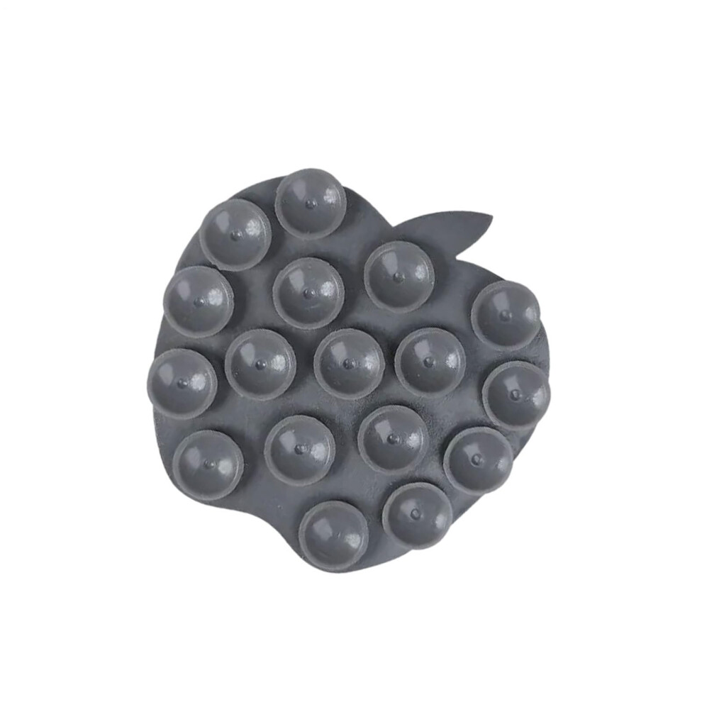 Silicone Suction Cup Phone Case Mount Sticky Stand For Dashboard Gray 9382693906144