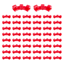 Pack Of 50 Low Stress Plant Bending Clip Adjustable Plant-L Red