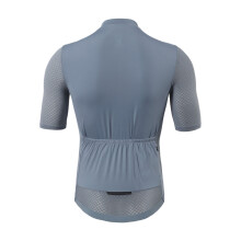 Men's Breathable MTB Short Sleeve Bicycle Cycling Jersey – Grey/Dark Blue, S-XXL