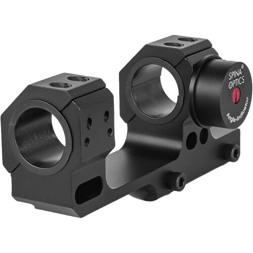 25.4mm 30mm Scope Mounts Dual Ring Mount With Bubble Level Angle Cosine Indicator Picatinny Offset 2