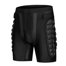 Hip Butt Protection Padded Shorts for Snowboarding, Skiing, Skating - Armor Hip Protection Pad, Adjustable Fit, Breathable Material