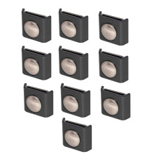Steel Corner Fence Post Corner Connector Double Rod Mount for