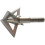 12pcs 100Grain 4blade Silver Broadhead Sharp Arrow Point Hunting Crossbow 3