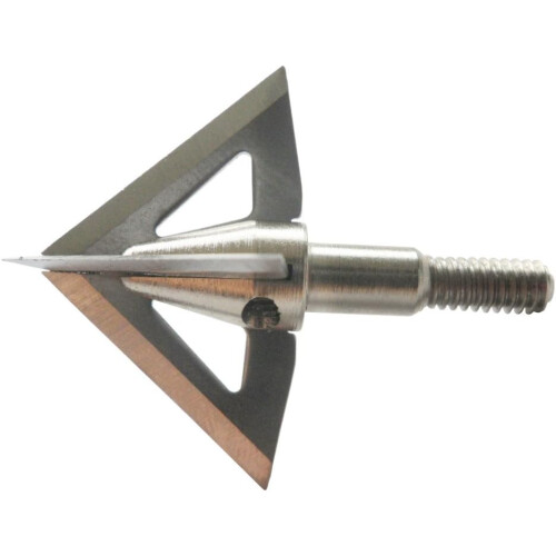 12pcs 100Grain 4blade Silver Broadhead Sharp Arrow Point Hunting Crossbow 1