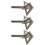 12pcs 100Grain 4blade Silver Broadhead Sharp Arrow Point Hunting Crossbow 5
