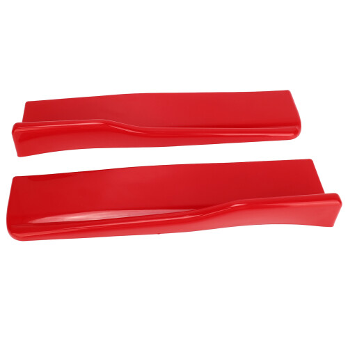 2pcs Car Side Skirt Anti Scratch Universal ABS Winglets Diffuser Splitter 1